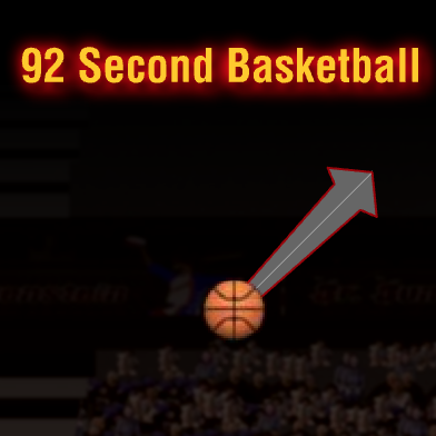 Play 92 Second Basketball on Baseball 9